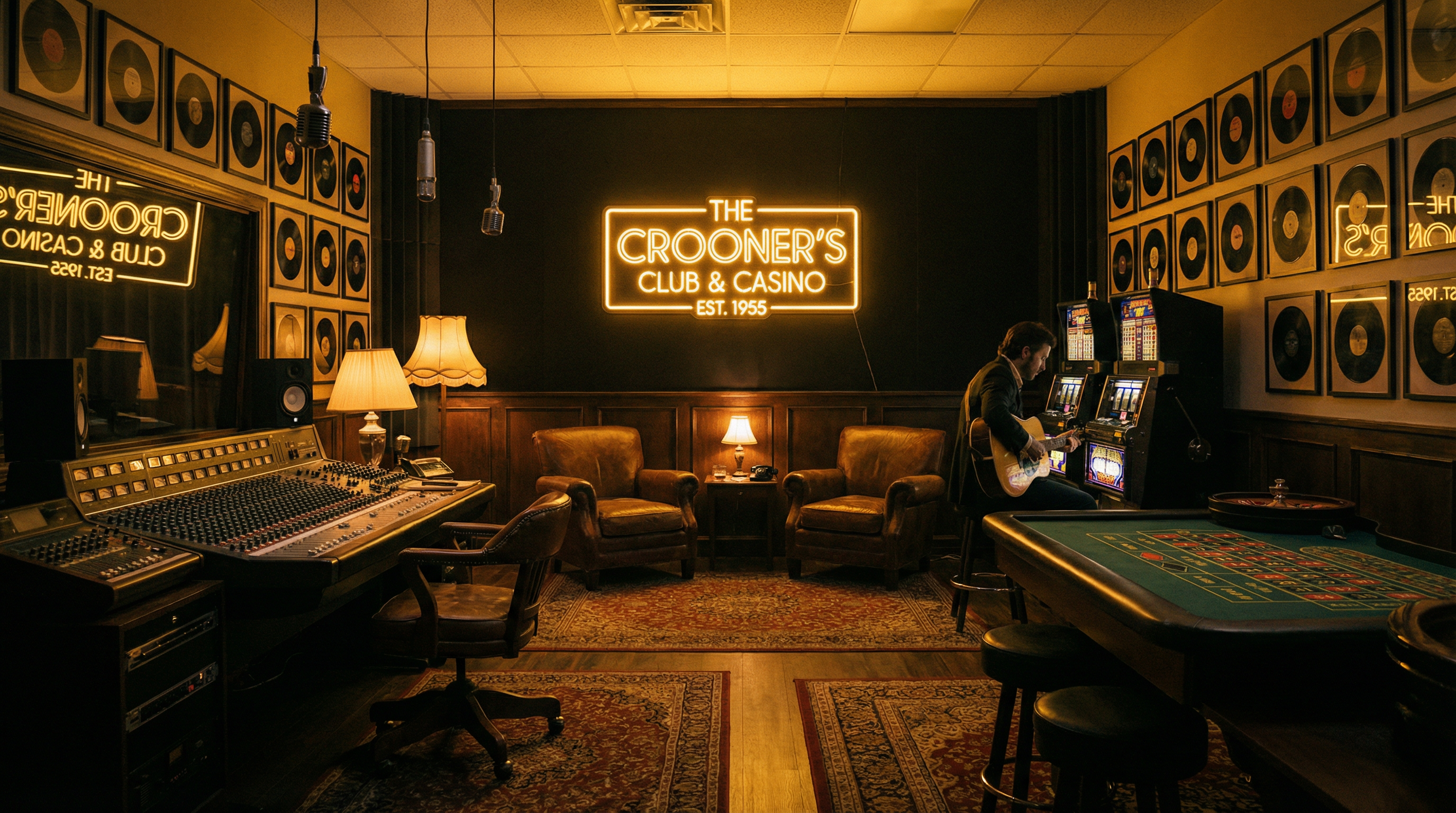 老虎机 - 黑胶唱片游戏音乐平台的幕后故事